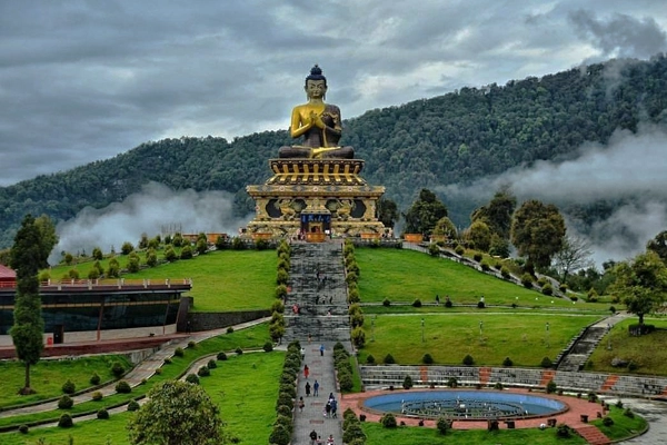 Sikkim valley and mountains